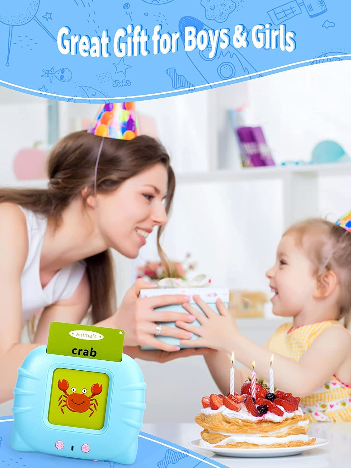 B-Talking Flash Cards Learning
